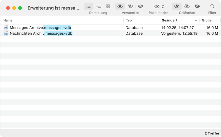 Search result in Find Any File