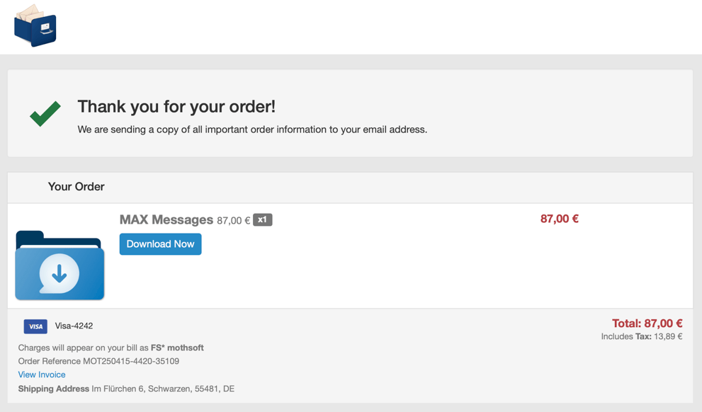 License Email