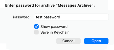 Enter password